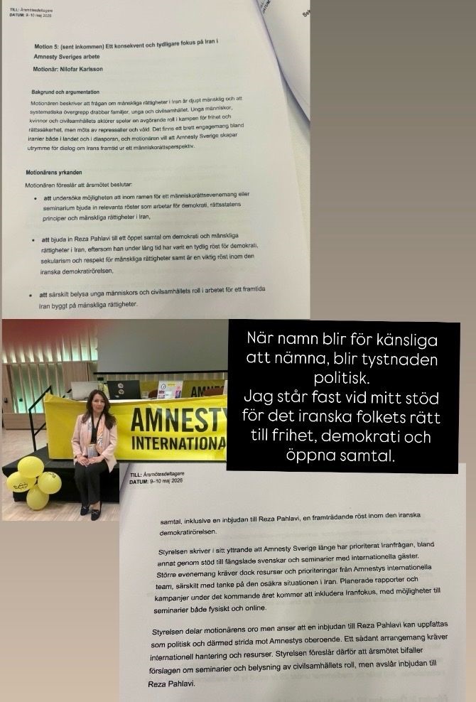 Skandallöst årsmöte hos Amnesty International i Göteborg den